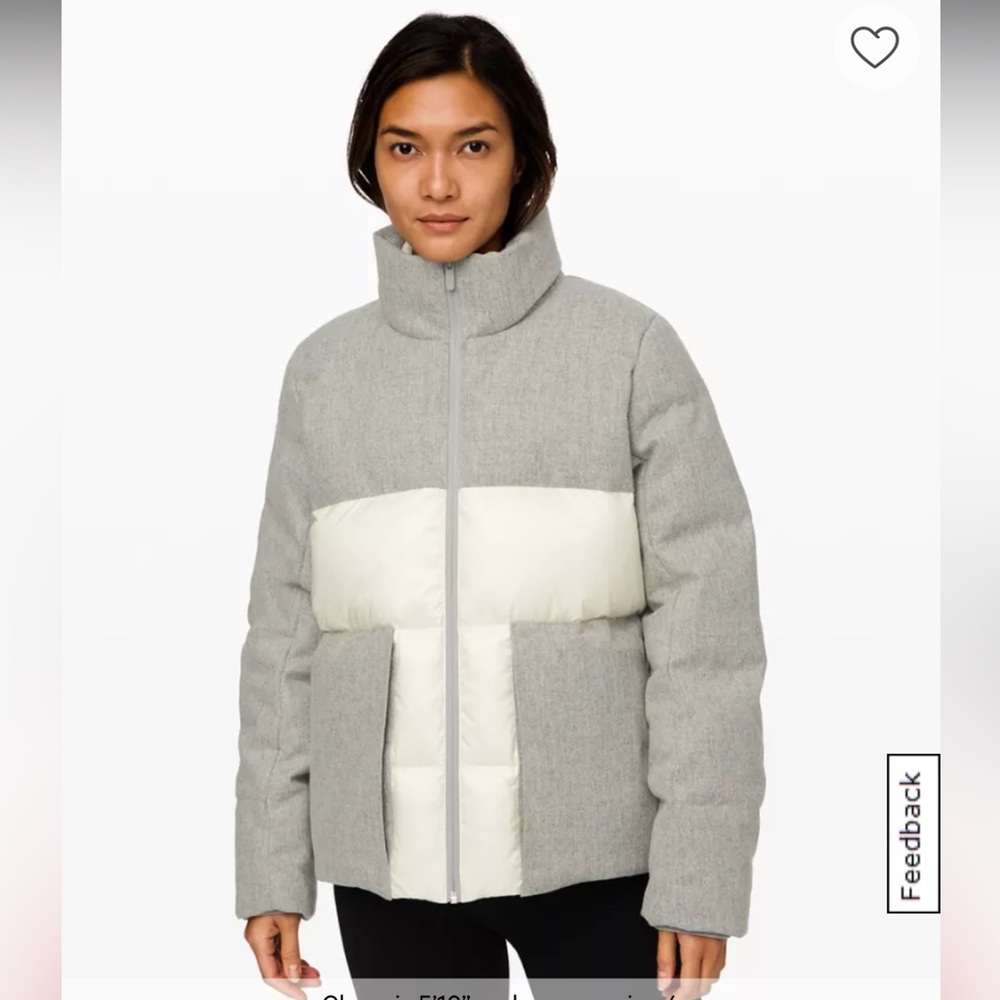 Lululemon Brand New Winter Chill Wool Jacket - Picture 8 of 16